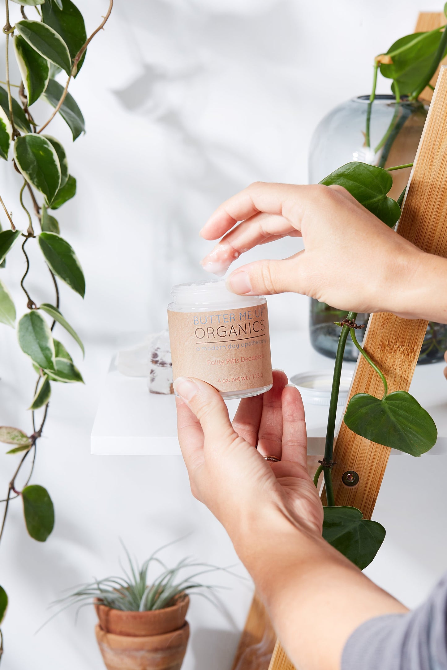 Desodorante orgánico hecho a mano