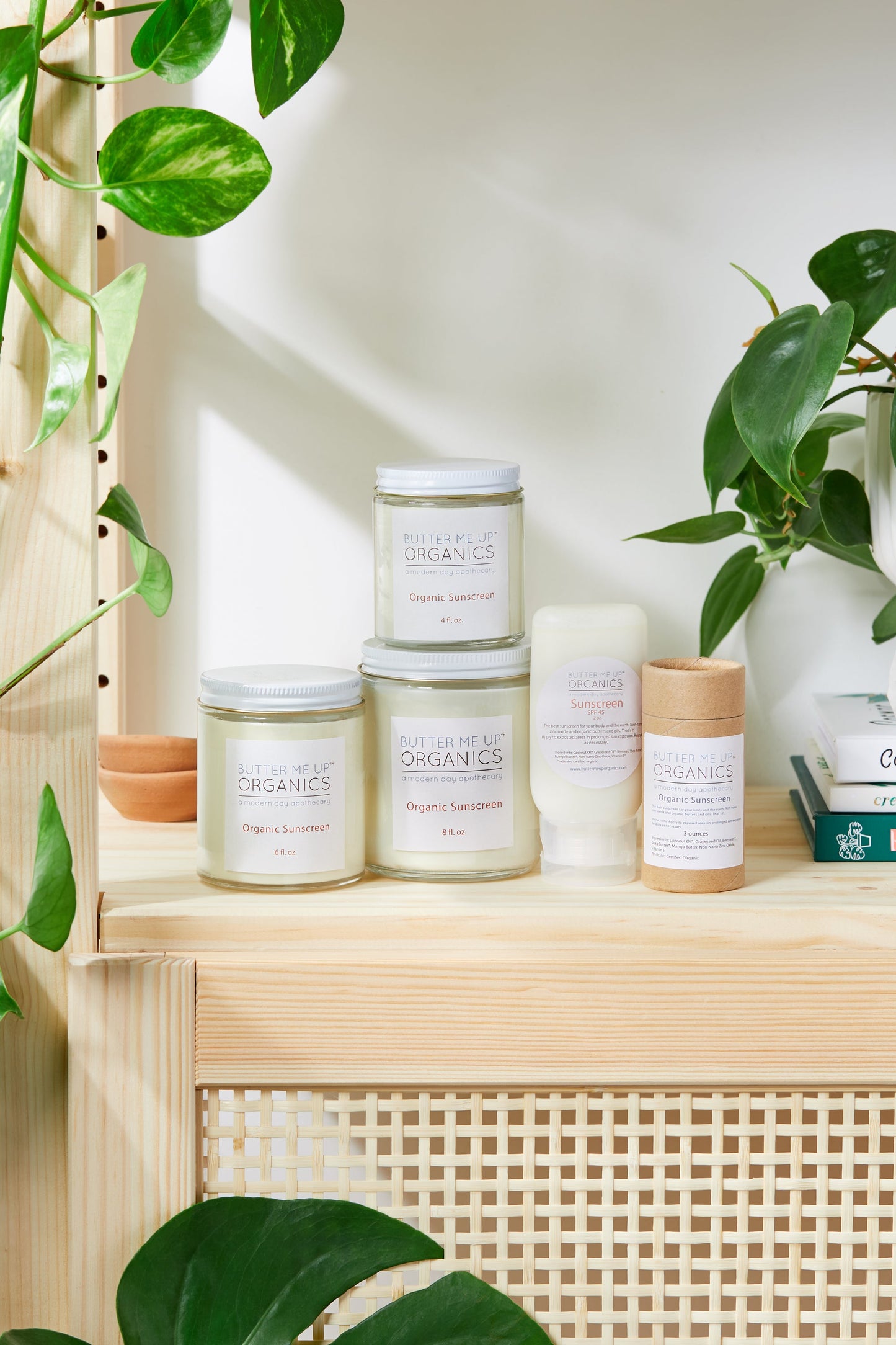 Natural Organic SPF 45 Sunscreen