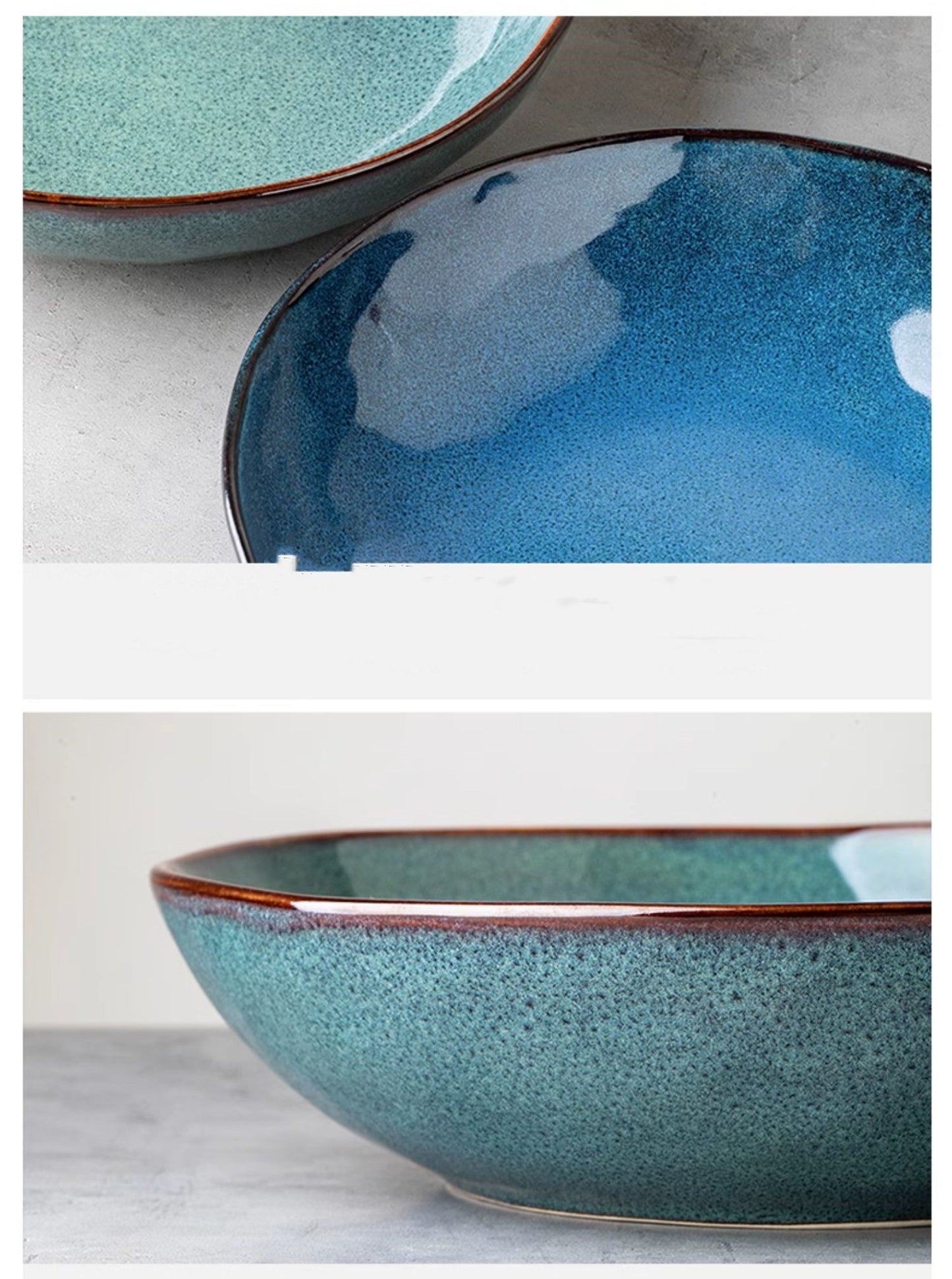 Cuenco de cerámica creativo para el hogar