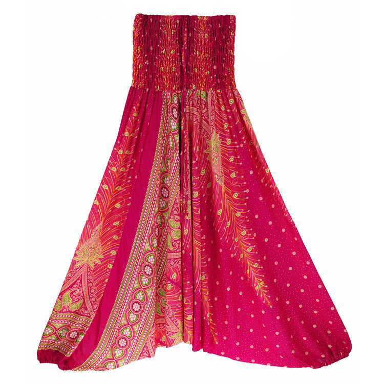 Yoga Clothes Big Crotch Pants Jumpsuit Boho