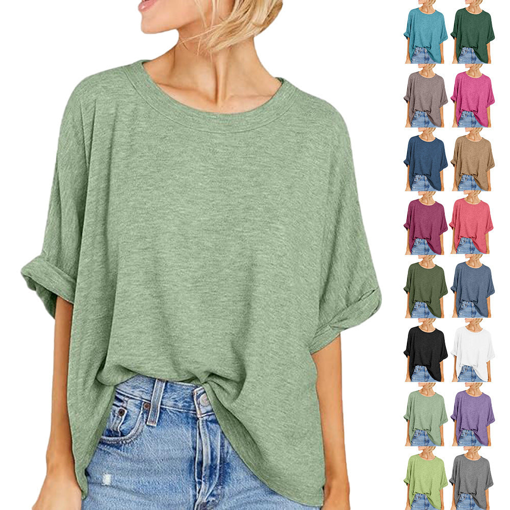 Summer New Women's Casual Loose T-shirt