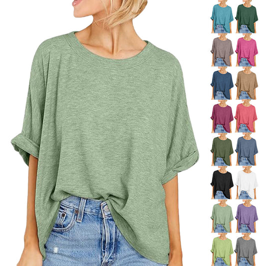 Summer New Women's Casual Loose T-shirt