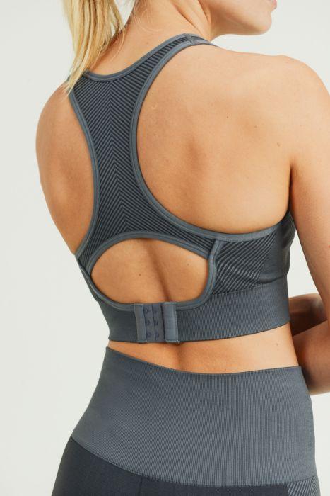 Seamless Racerback Sports Bra