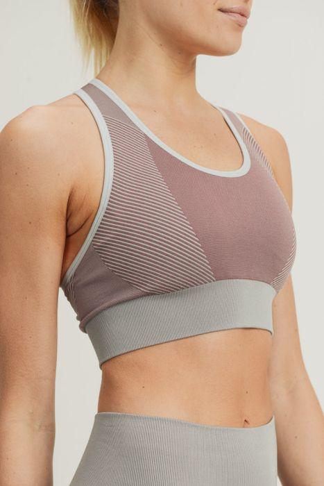 Seamless Racerback Sports Bra