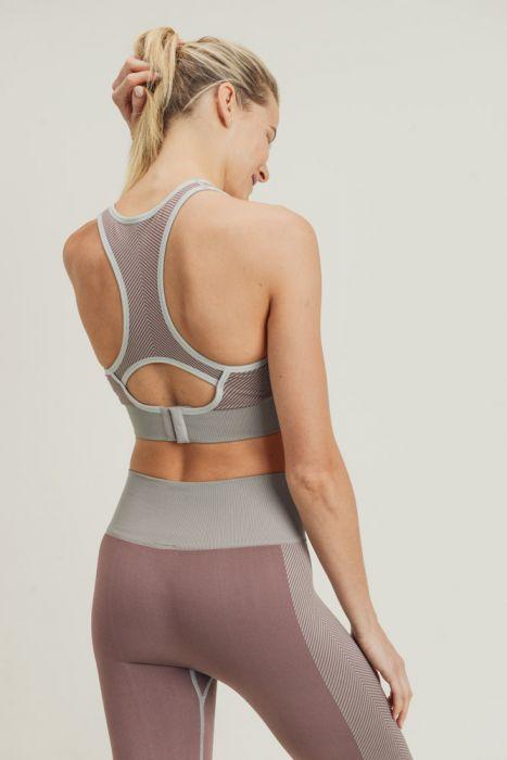 Seamless Racerback Sports Bra