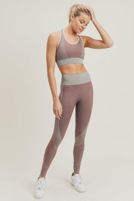 Seamless Racerback Sports Bra