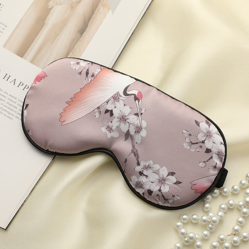 Printed Shading Pro Skin  Silk Eye Mask For Sleeping