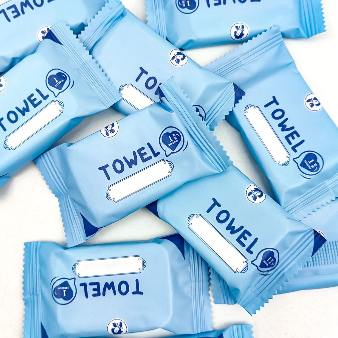 Pack Of 10 Compressed Towels