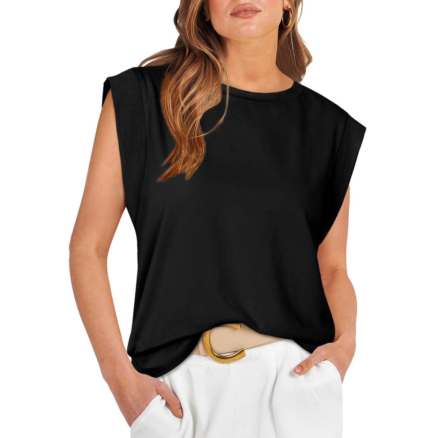 Summer New Round Neck Loose T-Shirt