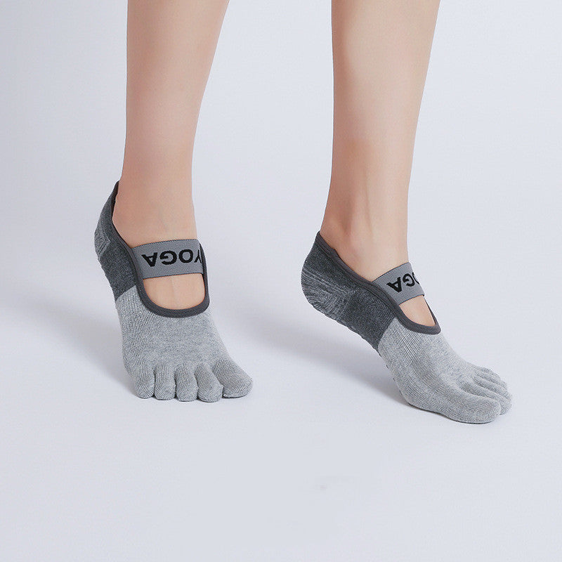 Women's Fashionable Pilates Toe Socks
