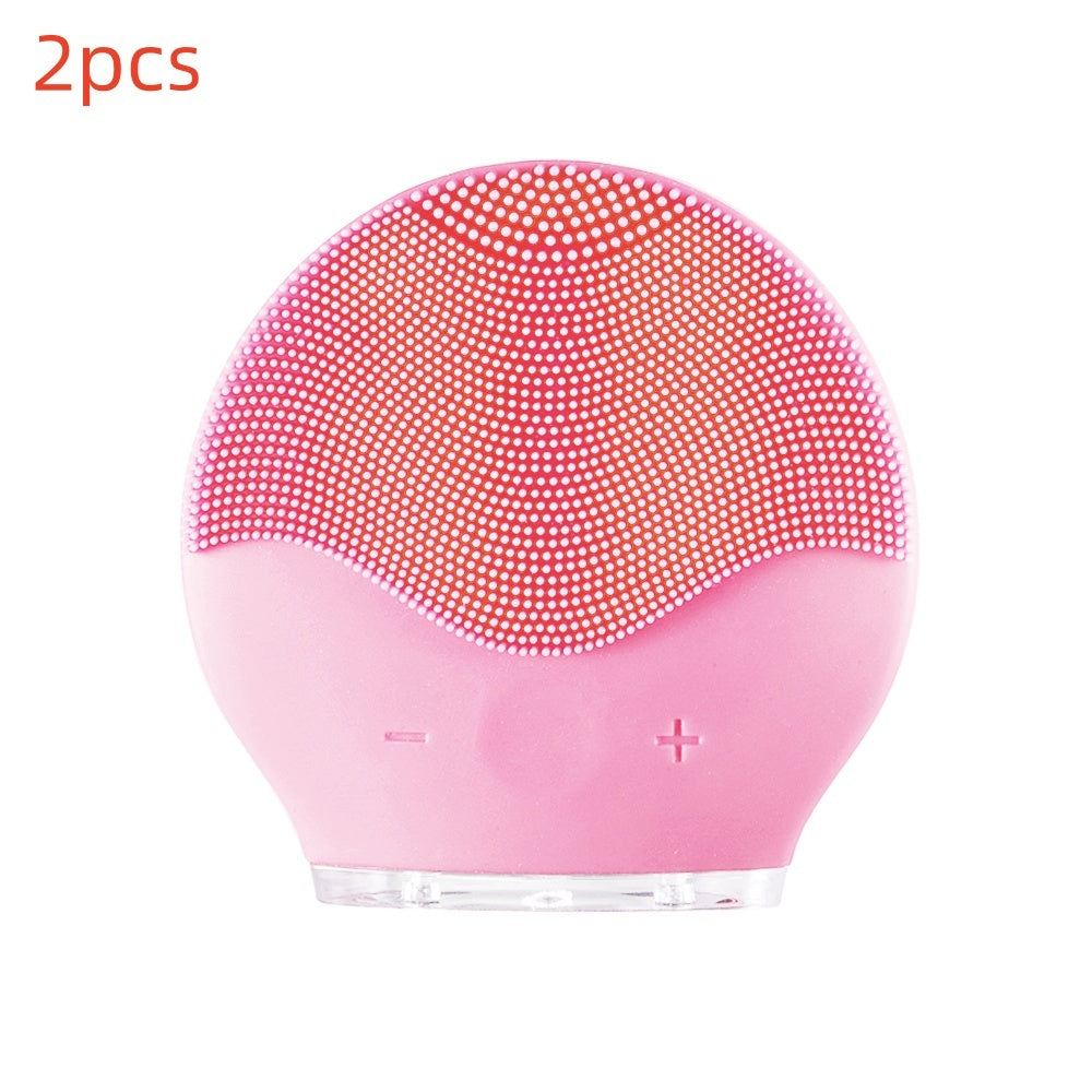 Electric waterproof silicone cleansing instrument