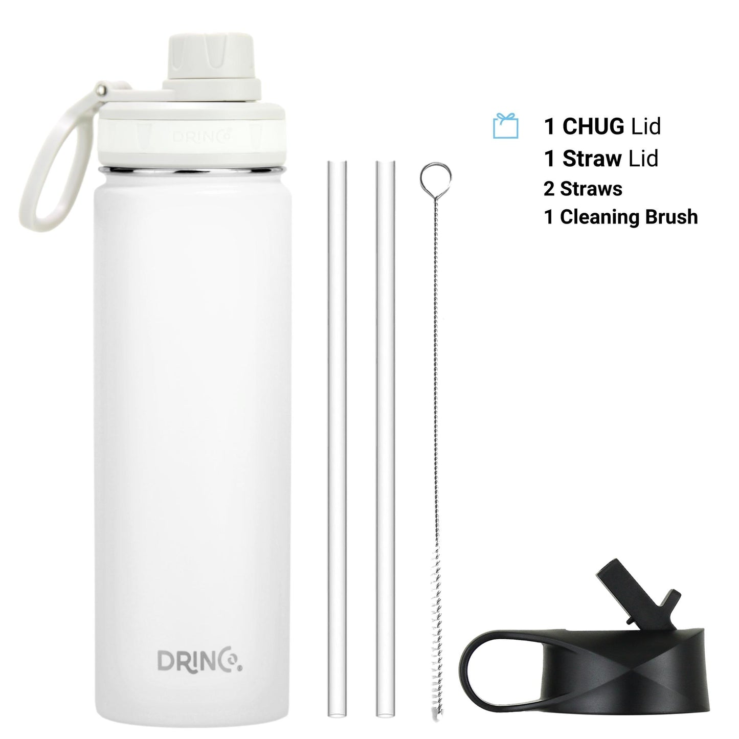 DRINCO Stainless Steel Water Bottle