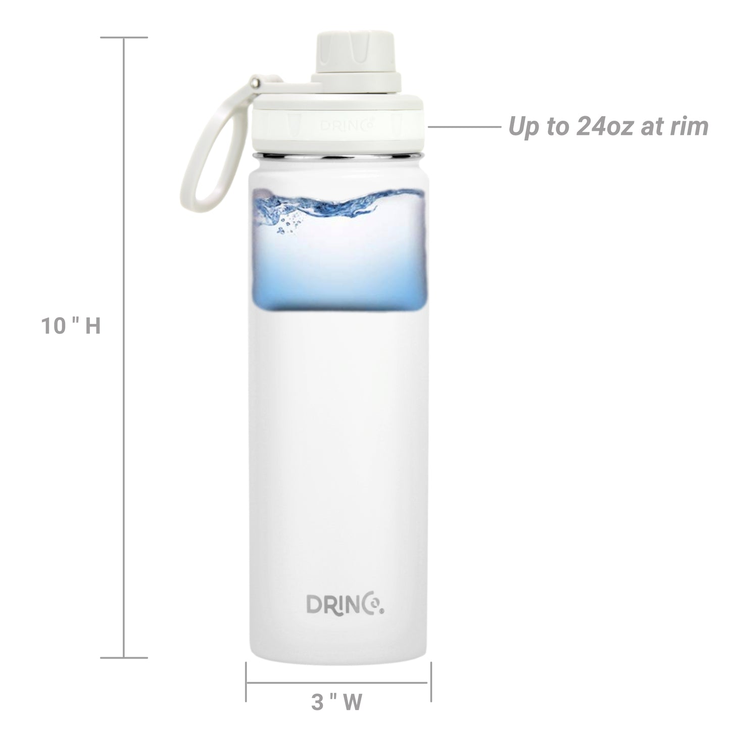 DRINCO Stainless Steel Water Bottle