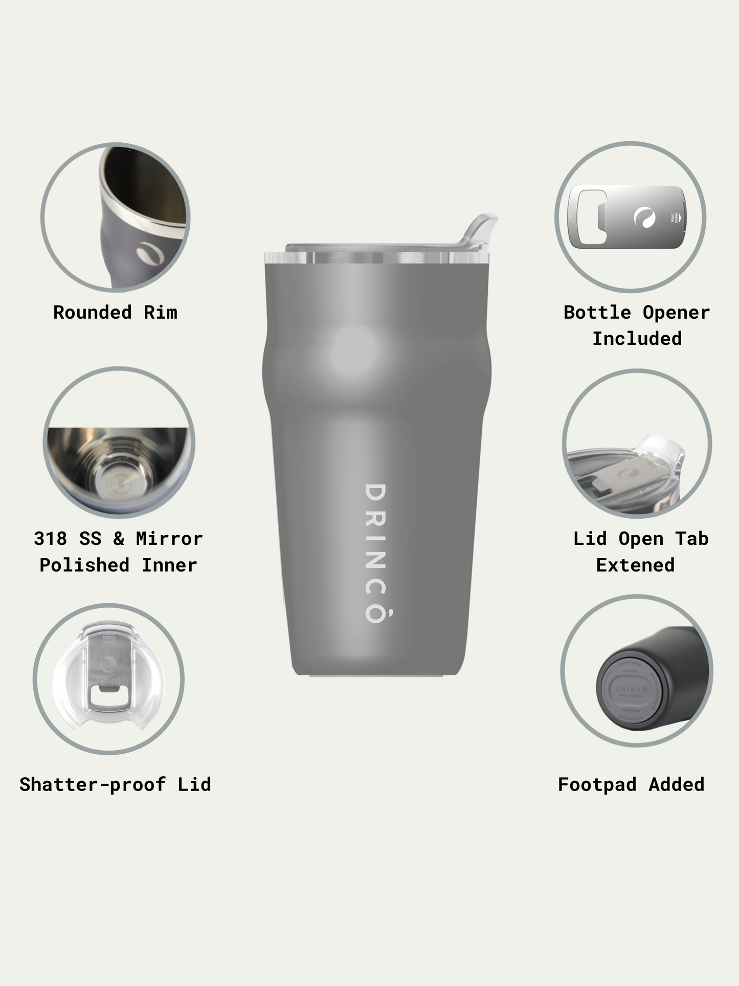DRINCO Insulated  Mug-Bottle