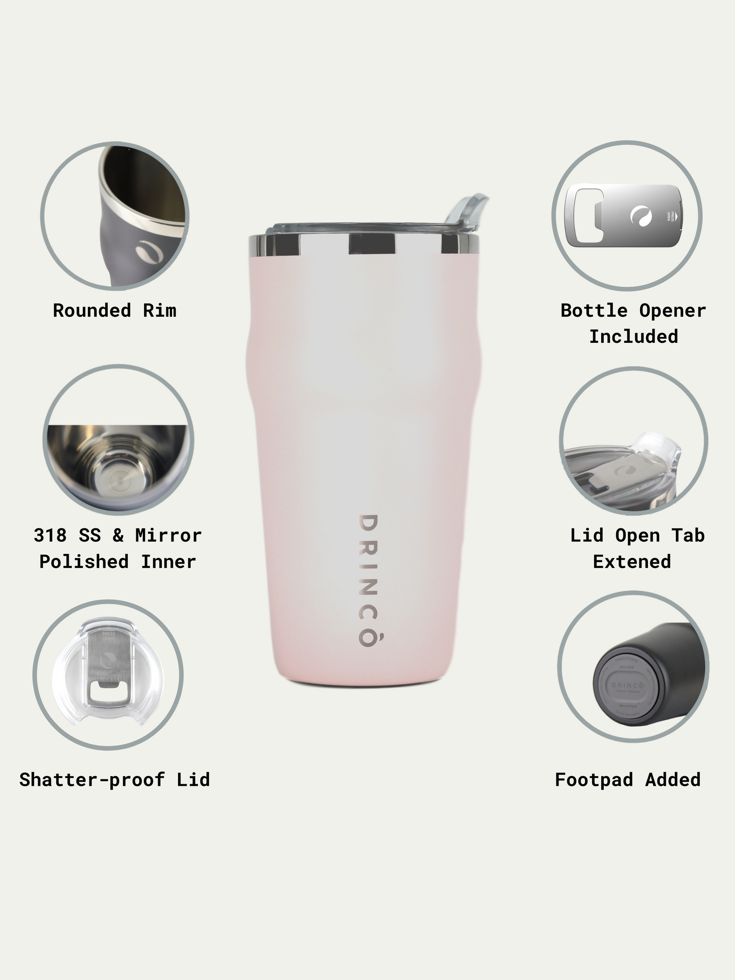 DRINCO Insulated Mug-Bottle