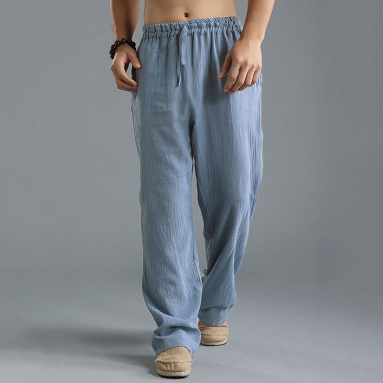 Men's Linen Loose Casual Pants