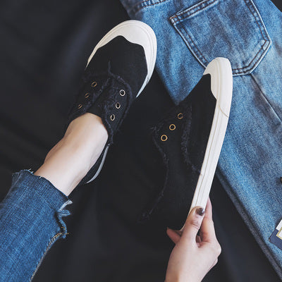 Spring And Autumn Canvas Shoes