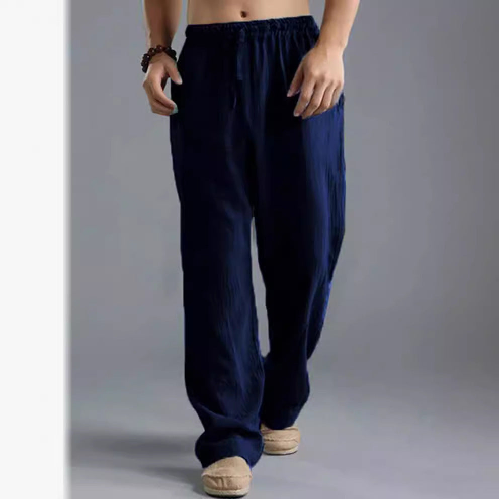 Men's Linen Loose Casual Pants