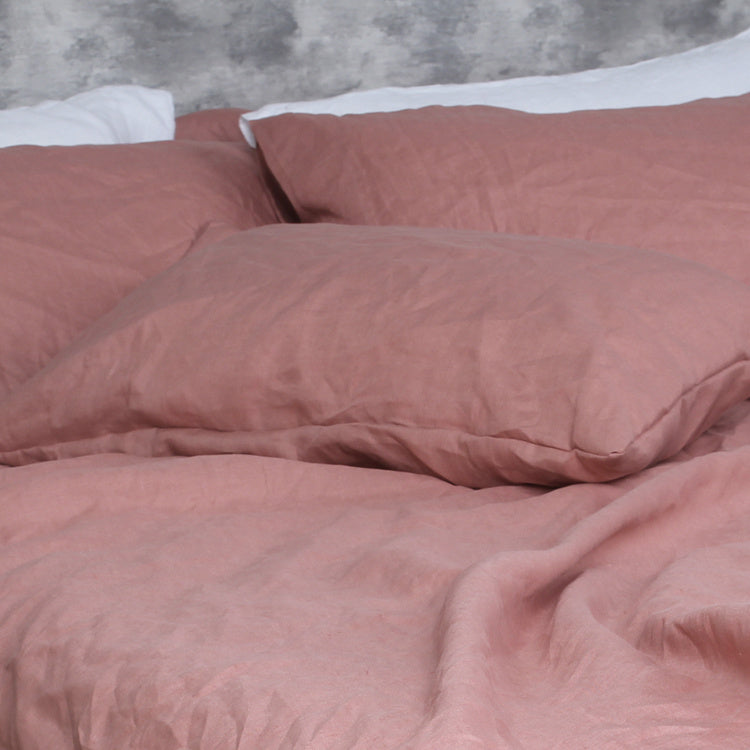 Funda de almohada de lino puro