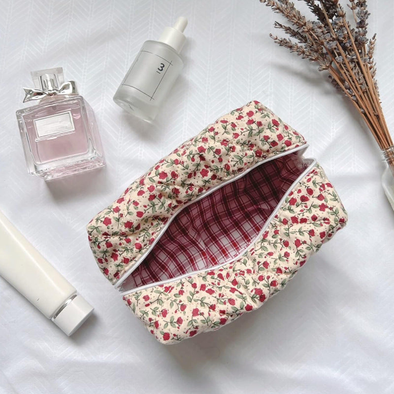 Floral Makeup Travel  Bag