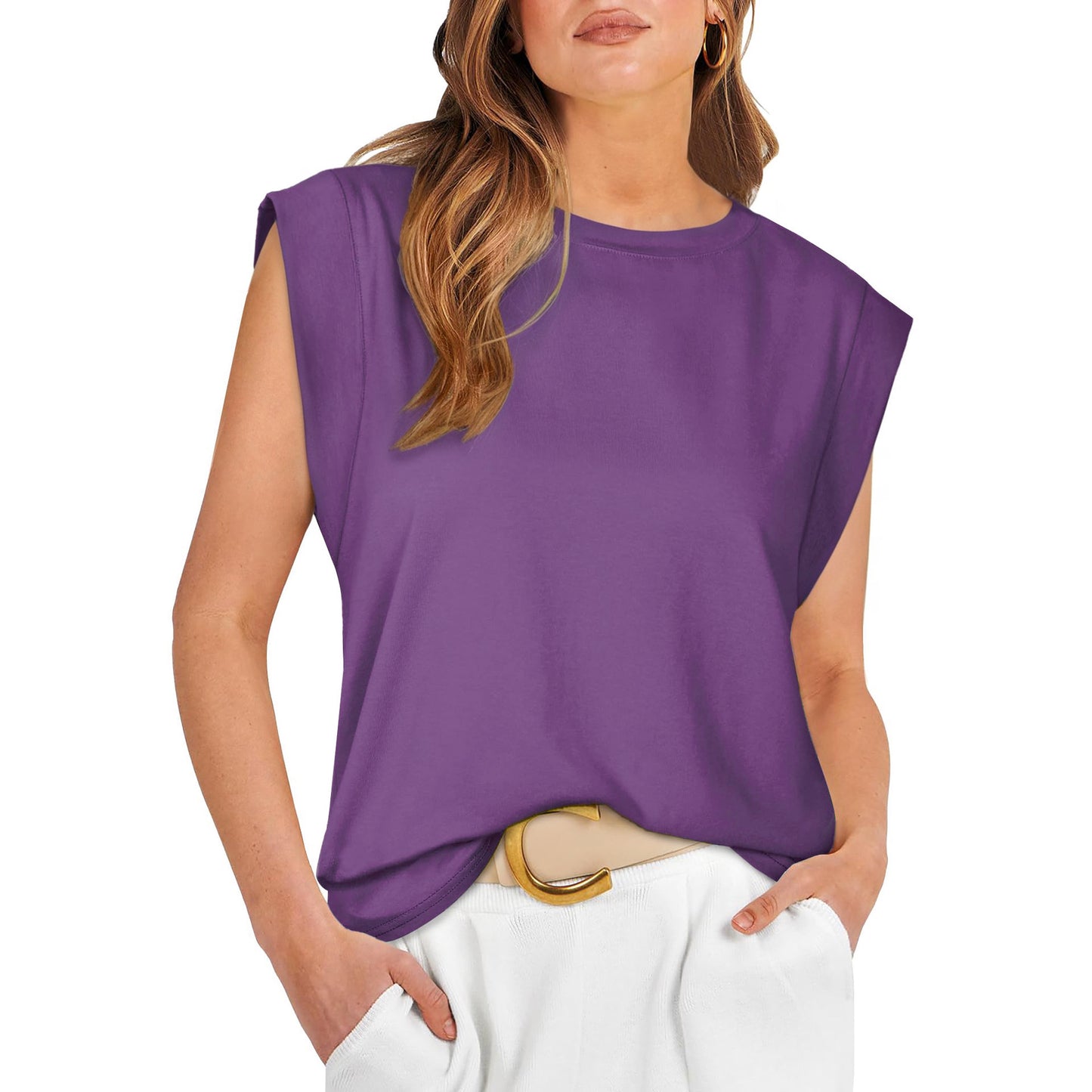 Summer New Round Neck Loose T-Shirt