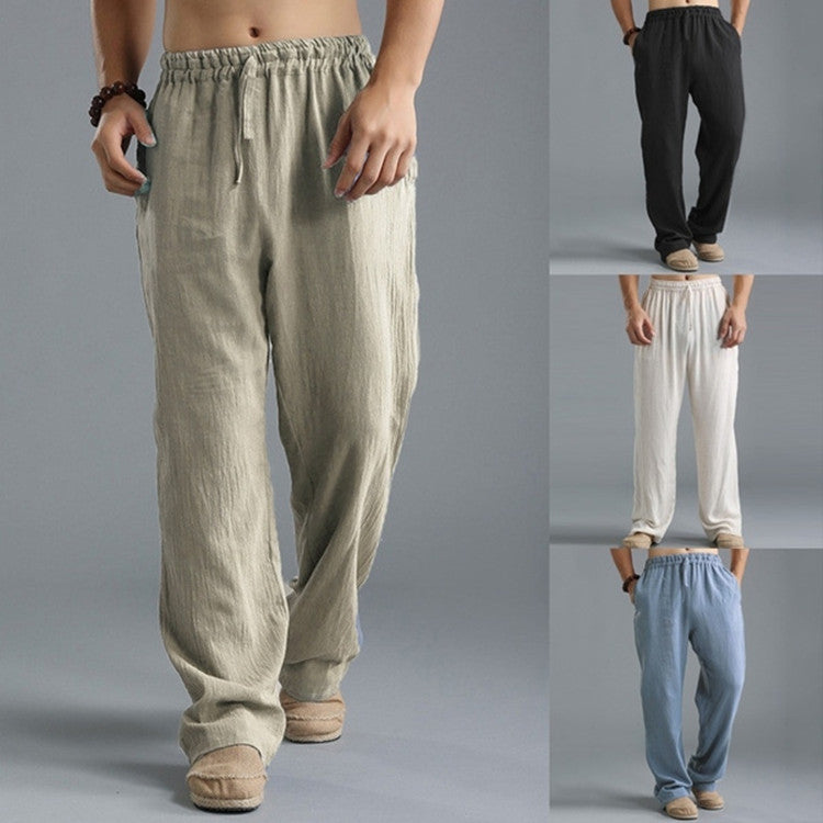 Men's Linen Loose Casual Pants