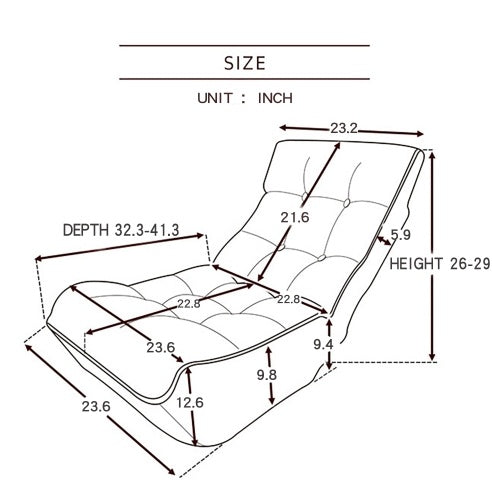 Single Sofa Reclining  Japanese Chair
