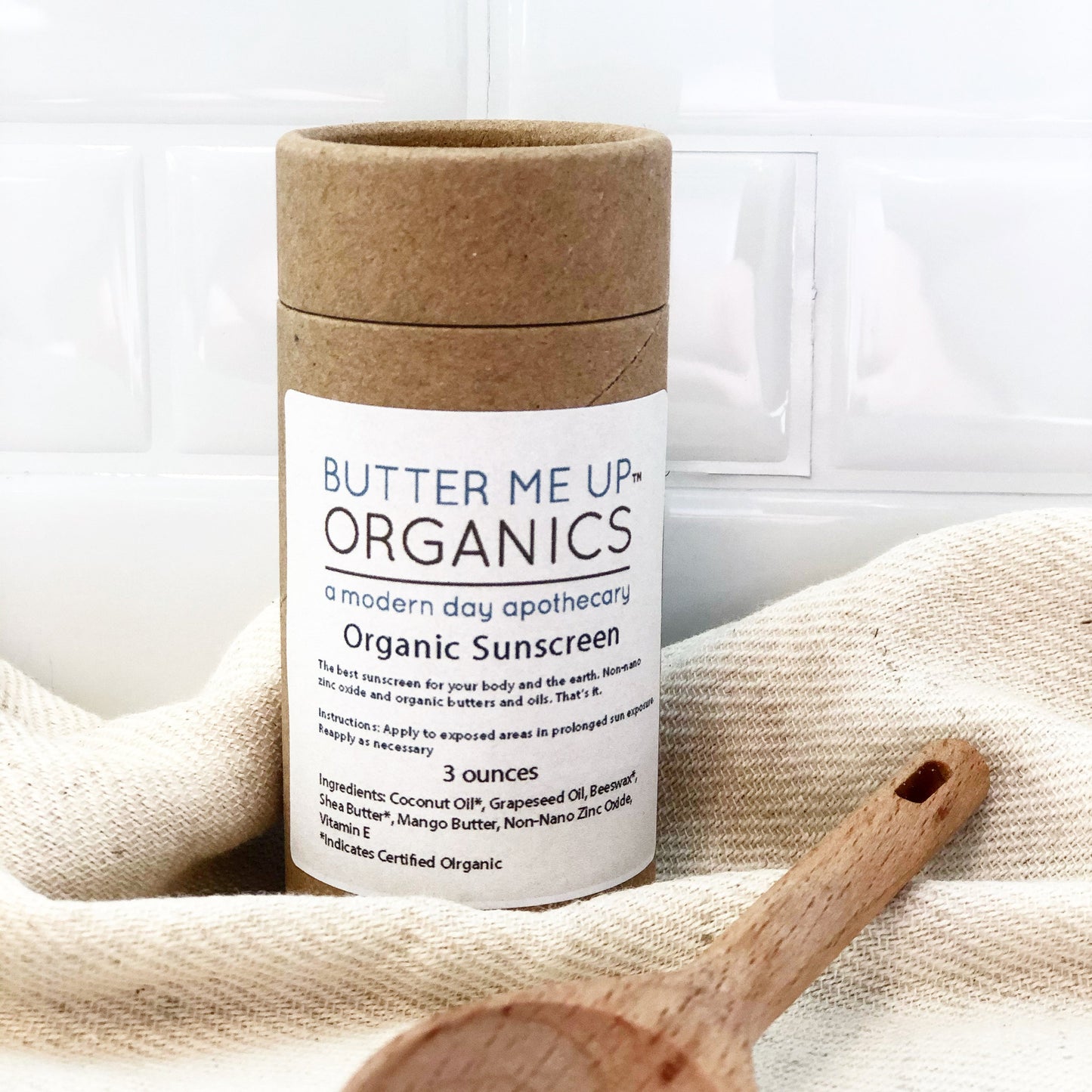 Natural Organic SPF 45 Sunscreen