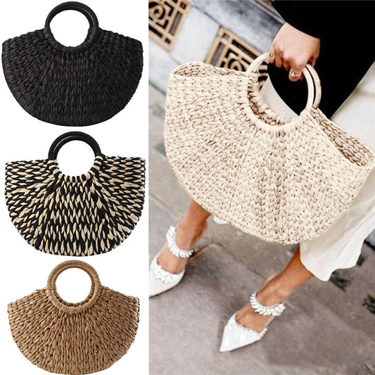 Women Rattan Handbag