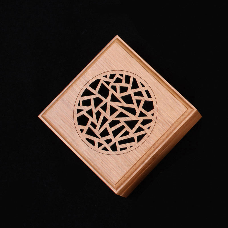 Phoebe Bamboo Incense Box Square Bamboo Lying Incense Box Agarwood Sandalwood