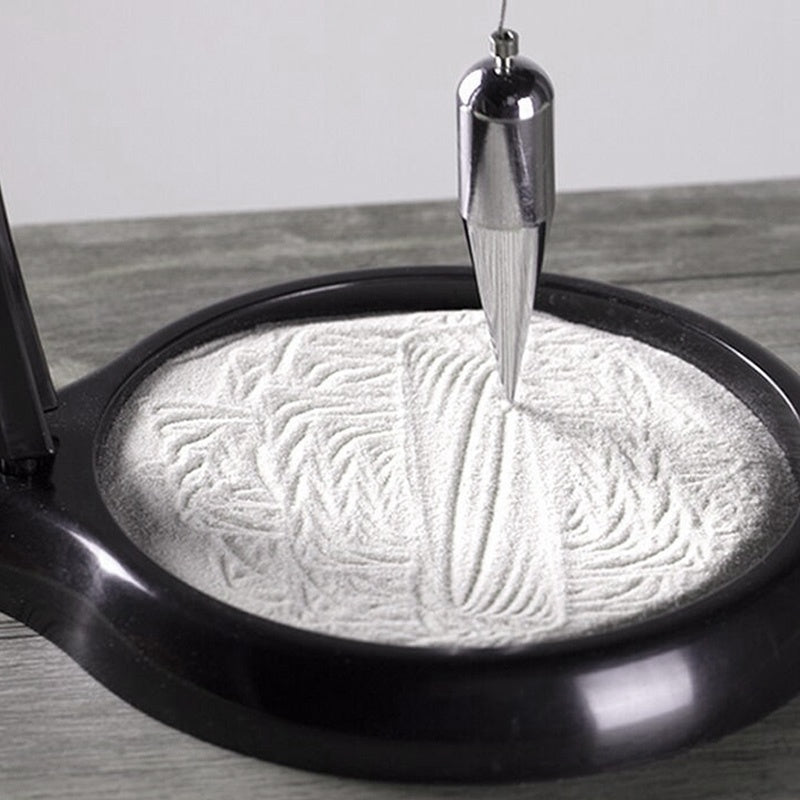 Physical sand painting decoration