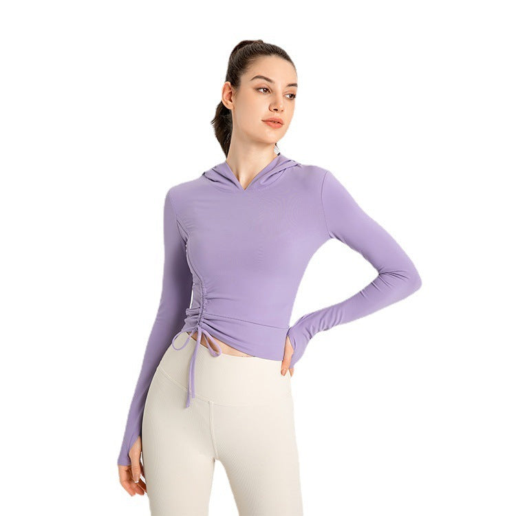 Slim-fitting Running Finger Yoga Workout Clothes