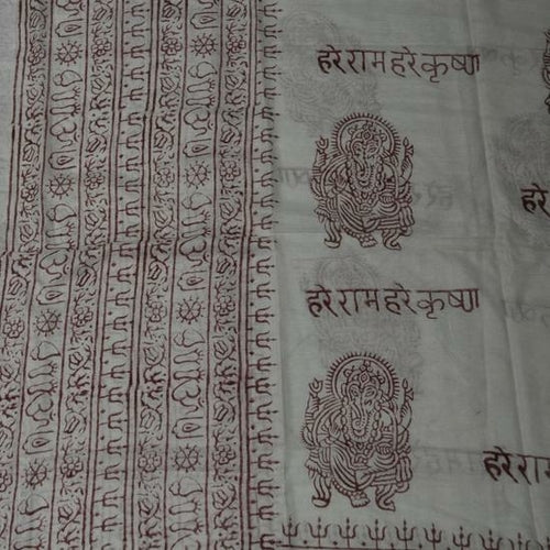 Sanskrit Hindu Symbols Scarf