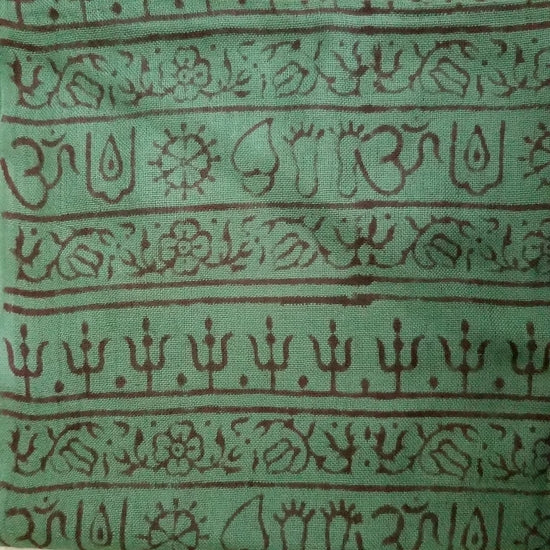 Sanskrit Hindu Symbols Scarf