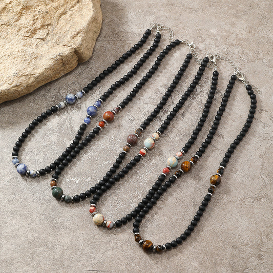 Natural Stone Men's Necklace