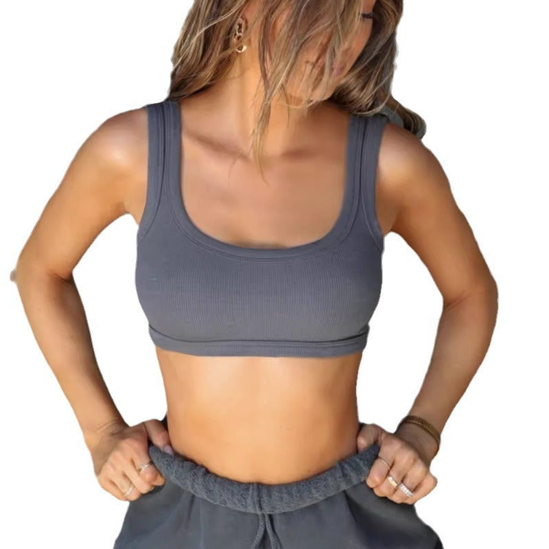 Thread Yoga Clothes Bra Running Underwear