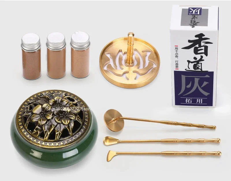 Pure Copper Incense Tool Set