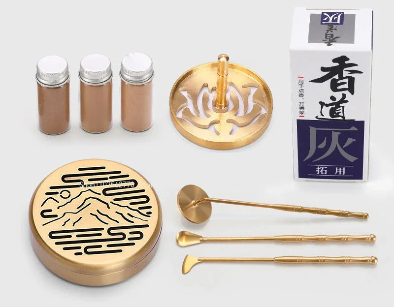 Pure Copper Incense Tool Set