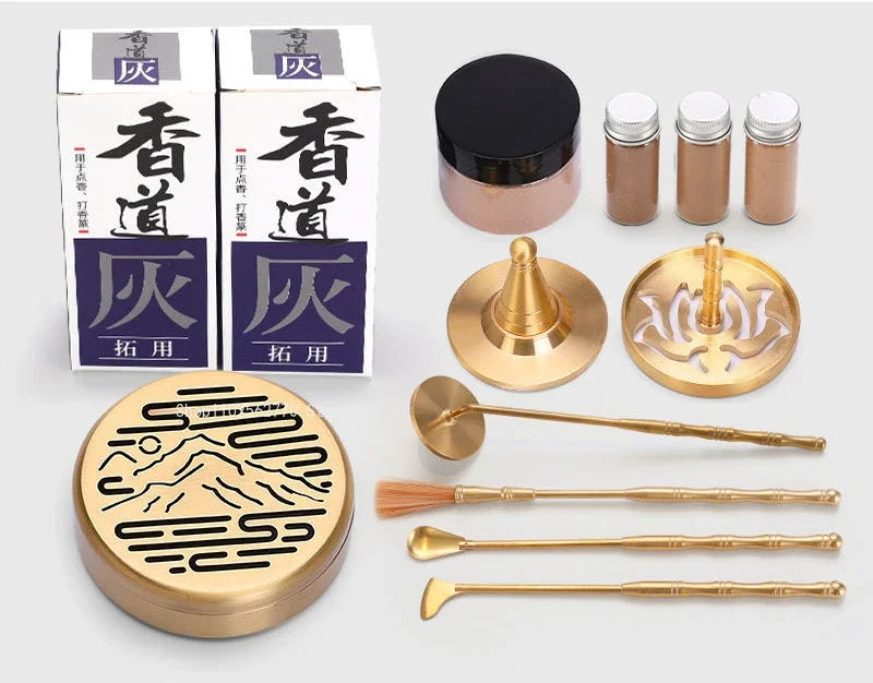 Pure Copper Incense Tool Set