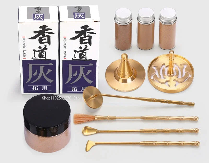 Pure Copper Incense Tool Set