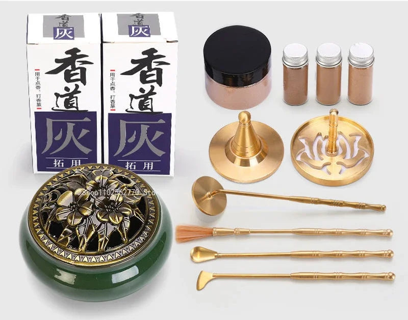 Pure Copper Incense Tool Set