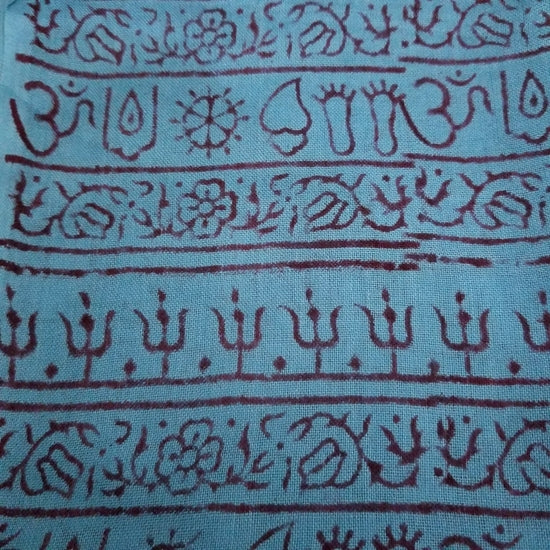 Sanskrit Hindu Symbols Scarf