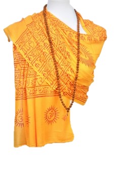 Sanskrit Hindu Symbols Scarf