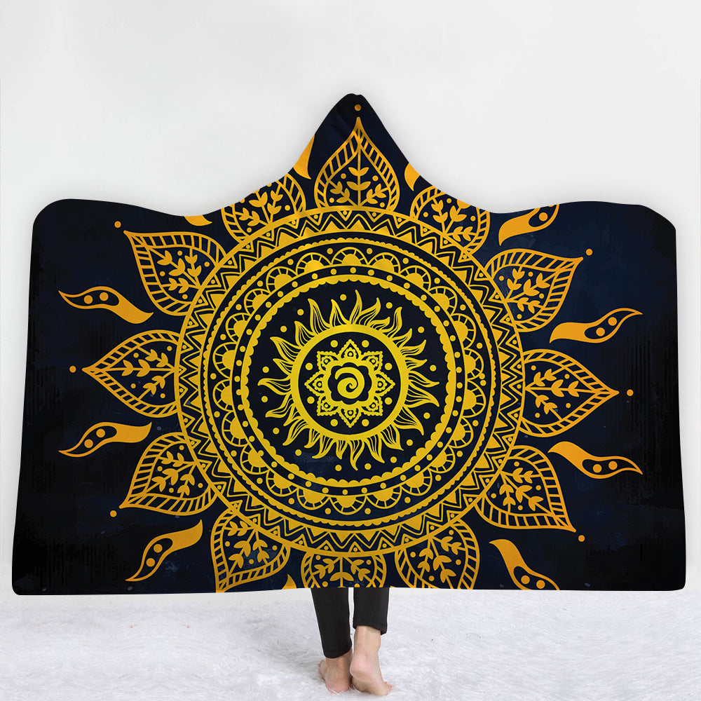 Magic Hat Hooded Home Blanket