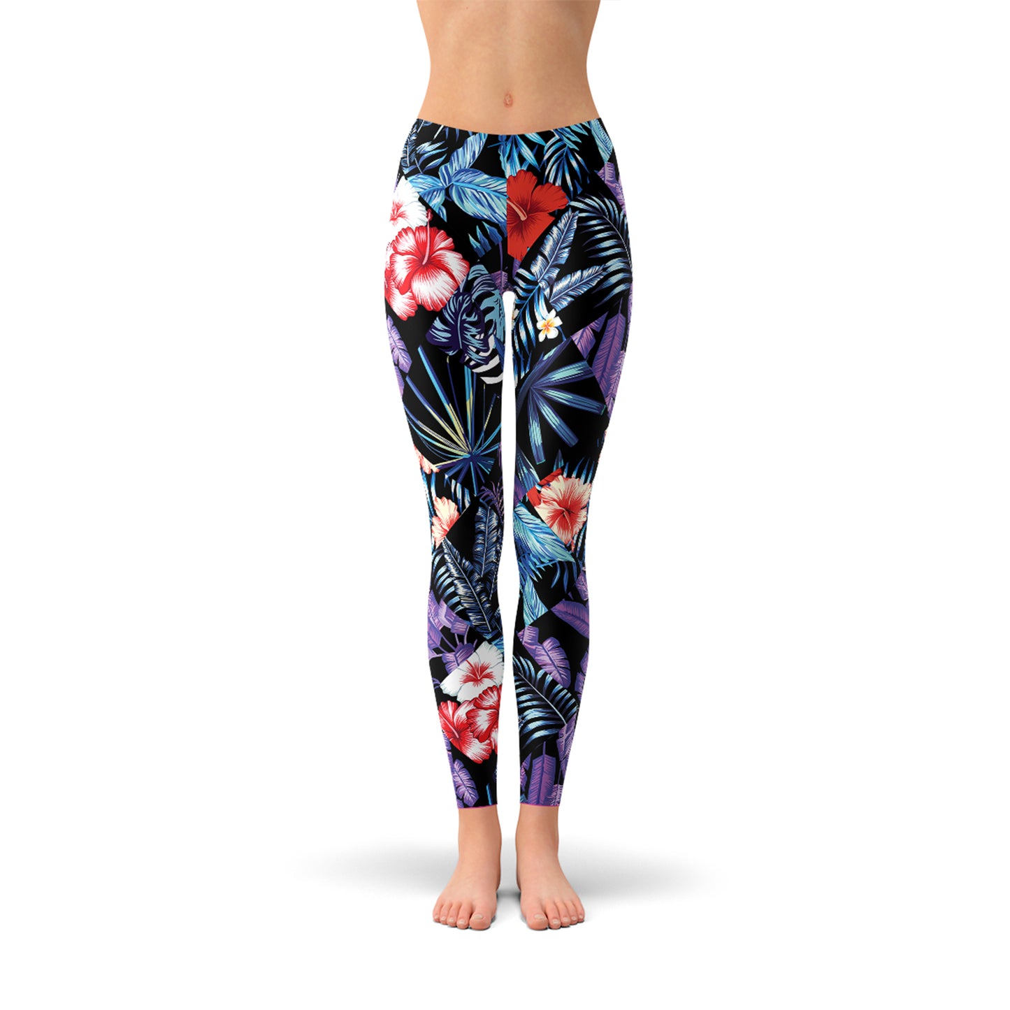 Tropical Floral Leggings