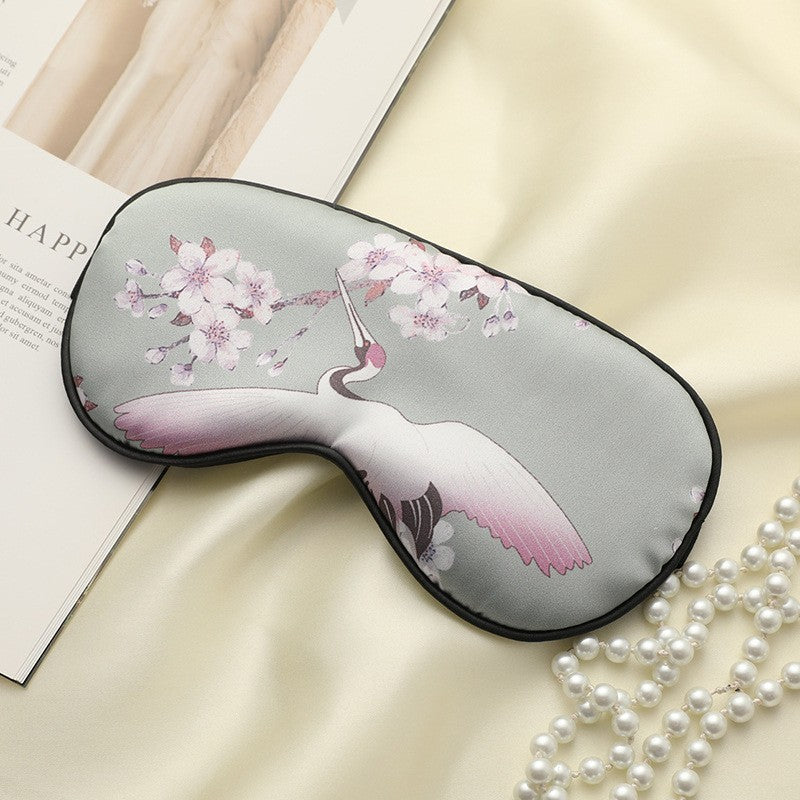 Printed Shading Pro Skin  Silk Eye Mask For Sleeping