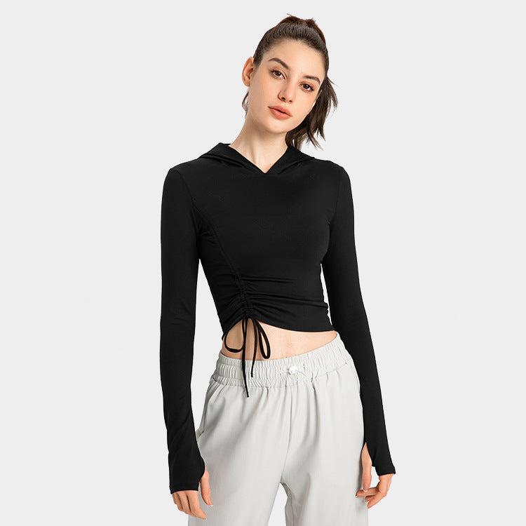 Slim-fitting Running Finger Yoga Workout Clothes