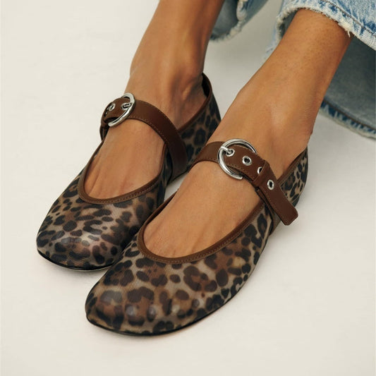 One-strap Flat Breathable Shoes