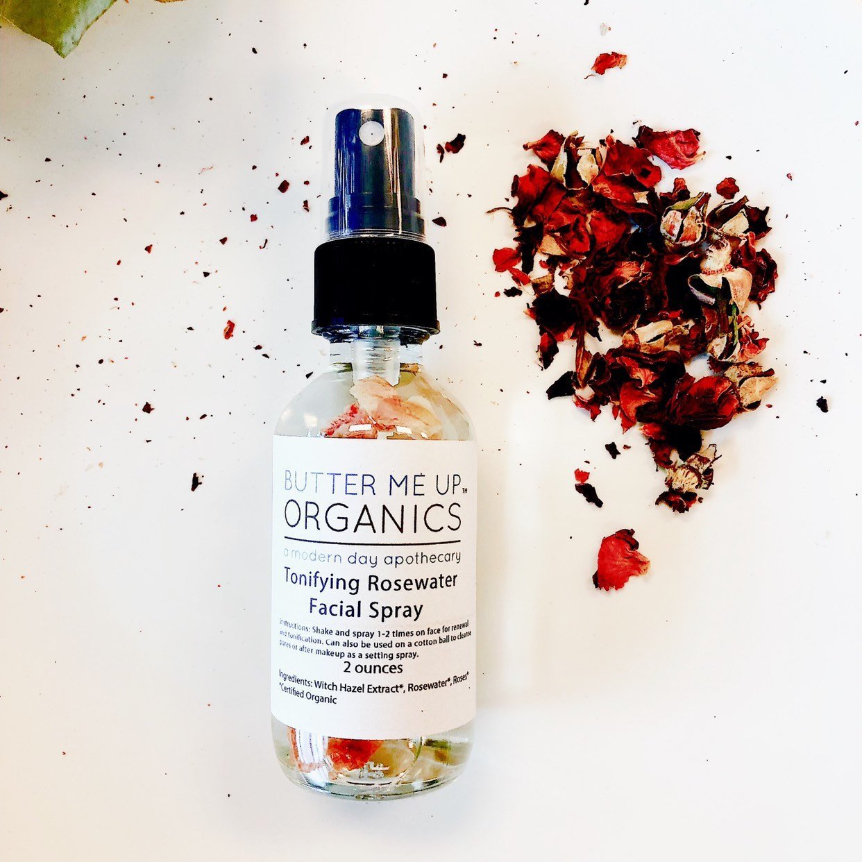 Organic Rosewater Facial Mist Toner