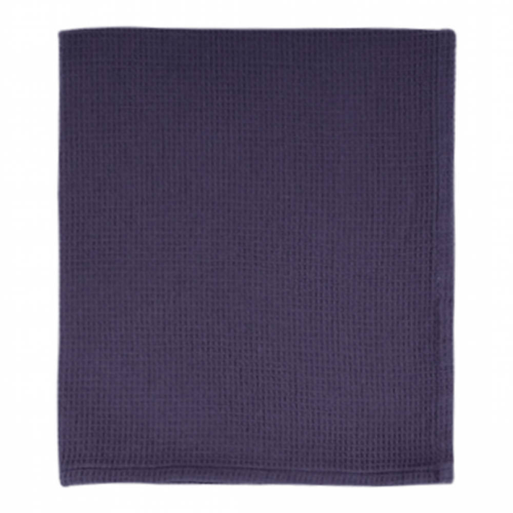 Waffle large bath towel -
- Midnight Grey